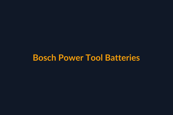 Bosch Power Tool Batteries available at Raguveer Electric Talala
